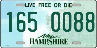 NH license plate 1650088