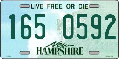NH license plate 1650592