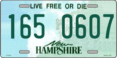 NH license plate 1650607