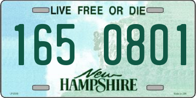 NH license plate 1650801