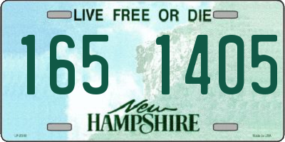 NH license plate 1651405
