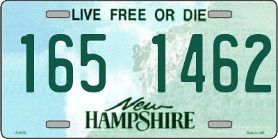 NH license plate 1651462