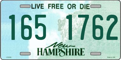NH license plate 1651762