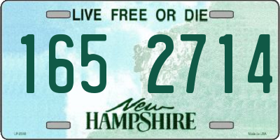 NH license plate 1652714