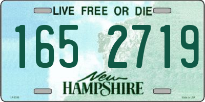 NH license plate 1652719