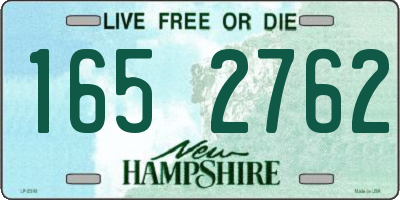 NH license plate 1652762