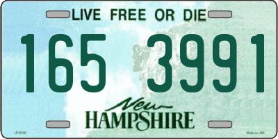 NH license plate 1653991