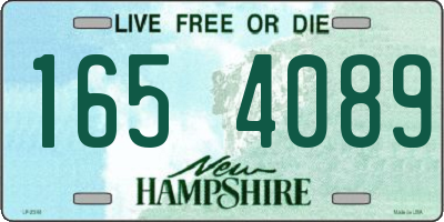 NH license plate 1654089