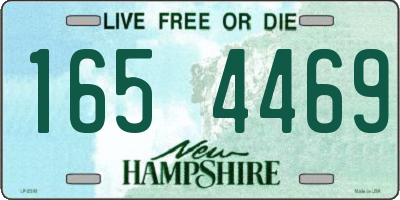NH license plate 1654469