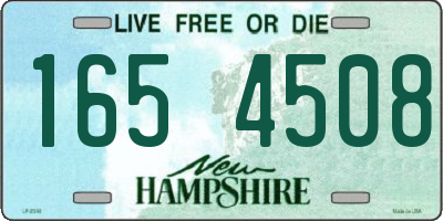 NH license plate 1654508