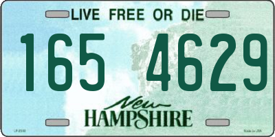 NH license plate 1654629
