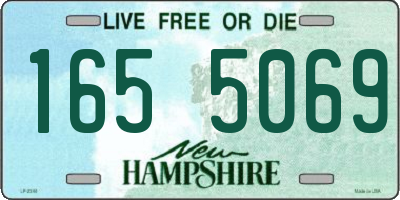 NH license plate 1655069