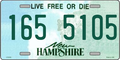 NH license plate 1655105
