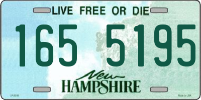 NH license plate 1655195