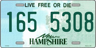 NH license plate 1655308