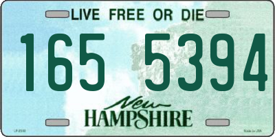 NH license plate 1655394