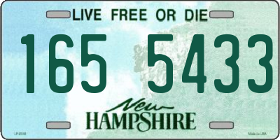 NH license plate 1655433