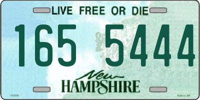 NH license plate 1655444