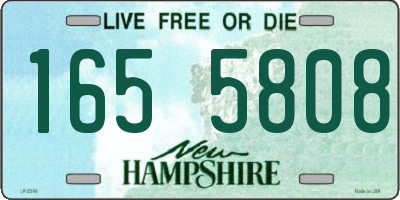 NH license plate 1655808