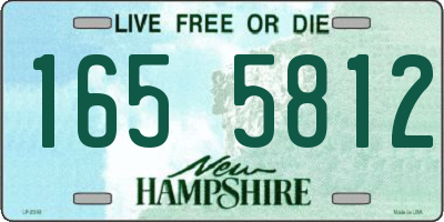 NH license plate 1655812