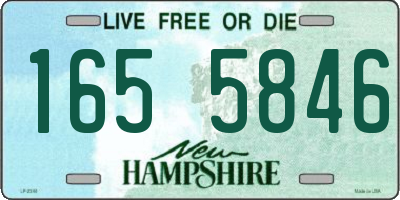 NH license plate 1655846