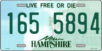 NH license plate 1655894