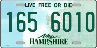 NH license plate 1656010