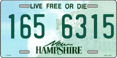 NH license plate 1656315