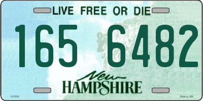 NH license plate 1656482