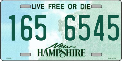 NH license plate 1656545