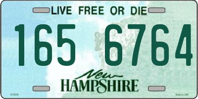 NH license plate 1656764
