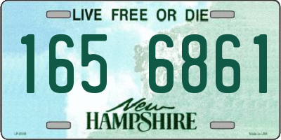 NH license plate 1656861