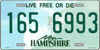 NH license plate 1656993