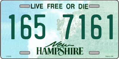 NH license plate 1657161