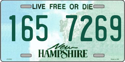 NH license plate 1657269