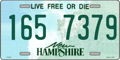 NH license plate 1657379