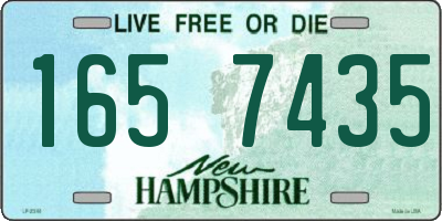 NH license plate 1657435