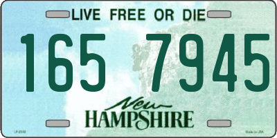 NH license plate 1657945