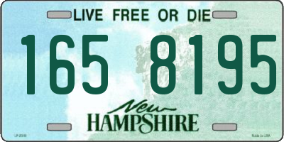 NH license plate 1658195
