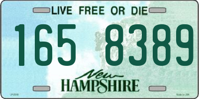 NH license plate 1658389