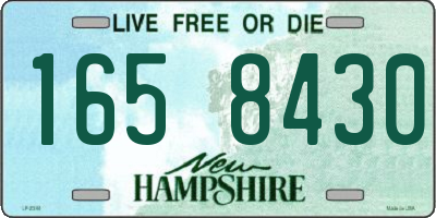 NH license plate 1658430