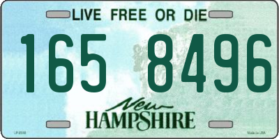 NH license plate 1658496