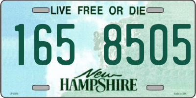 NH license plate 1658505