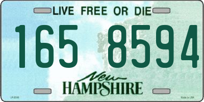 NH license plate 1658594