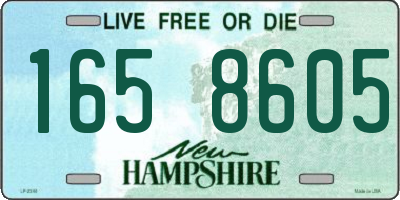 NH license plate 1658605