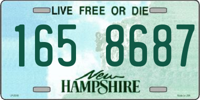 NH license plate 1658687