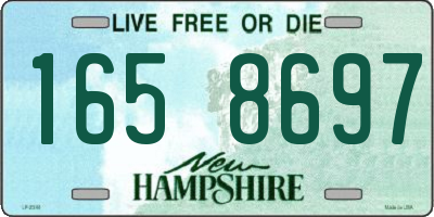 NH license plate 1658697