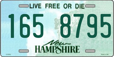 NH license plate 1658795