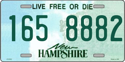 NH license plate 1658882