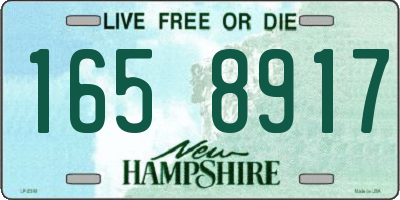 NH license plate 1658917